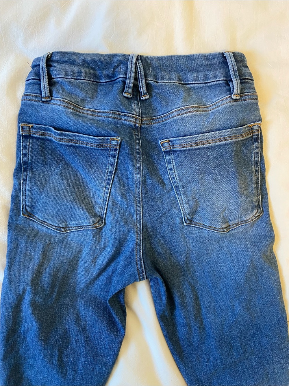Good American Dark Indigo Skinny Jeans - Picture 3 of 4